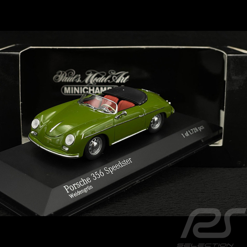 Porsche 356 Speedster 1956 Weidengrün 1/43 Minichamps 430065534