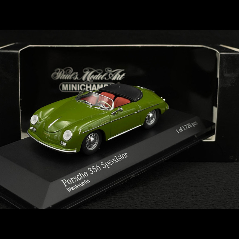 VW COCCINELLE 1200 CABRIOLET 1951-1952 Vert MINICHAMPS 1:43 of refe