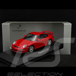 Porsche 911 GT3 Type 997 2007 Indischrot 1/43 Minichamps WAP020SET17