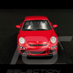 Porsche 911 GT3 Type 997 2007 Indischrot 1/43 Minichamps WAP020SET17