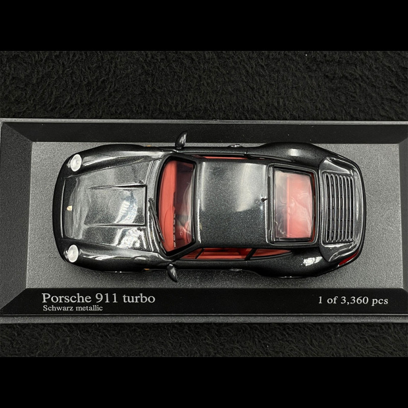 Porsche 911 Turbo Type 993 1995 Metallic Black 1/43 Minichamps