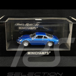 Renault Alpine A110 1963 Bleu Métallique 1/43 Minichamps 430113600