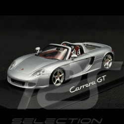 Porsche Carrera GT Spider 2003 Argent GT 1/43 Minichamps WAP02000016