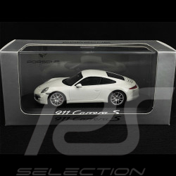 Porsche 911 Carrera S Type 991 IAA Frankfurt 2011 Blanc Carrara 1/43 Minichamps WAX20100090