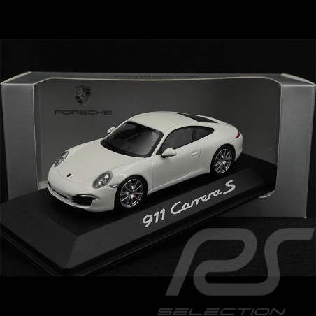 Porsche 911 Carrera S Type 991 IAA Frankfurt 2011 Blanc Carrara 1/43 Minichamps WAX20100090