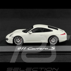 Porsche 911 Carrera S Type 991 IAA Frankfurt 2011 Blanc Carrara 1/43 Minichamps WAX20100090