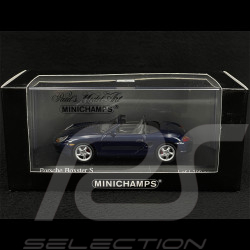 Porsche Boxster S Type 986 1999 Bleu Lapis 1/43 Minichamps 430068034