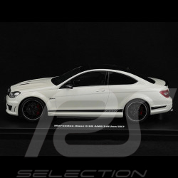 Mercedes-Benz C63 AMG 2014 Blanc Diamant 1/18 GT Spirit GT899