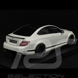 Mercedes-Benz C63 AMG 2014 Blanc Diamant 1/18 GT Spirit GT899