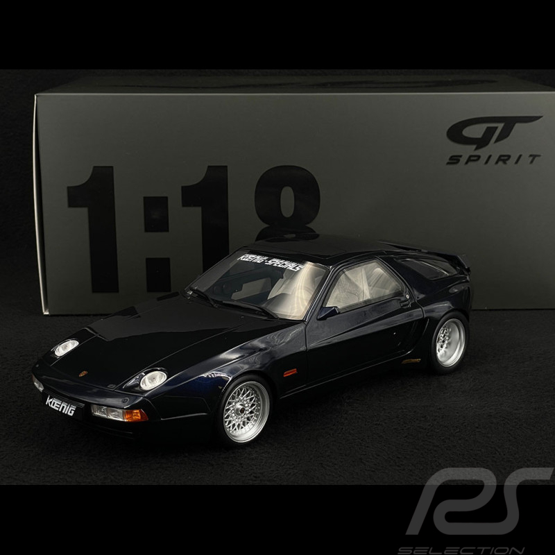 Porsche 928 S Koenig Specials 1981 Bleu Foncé Métallique 1/18 GT Spirit GT344