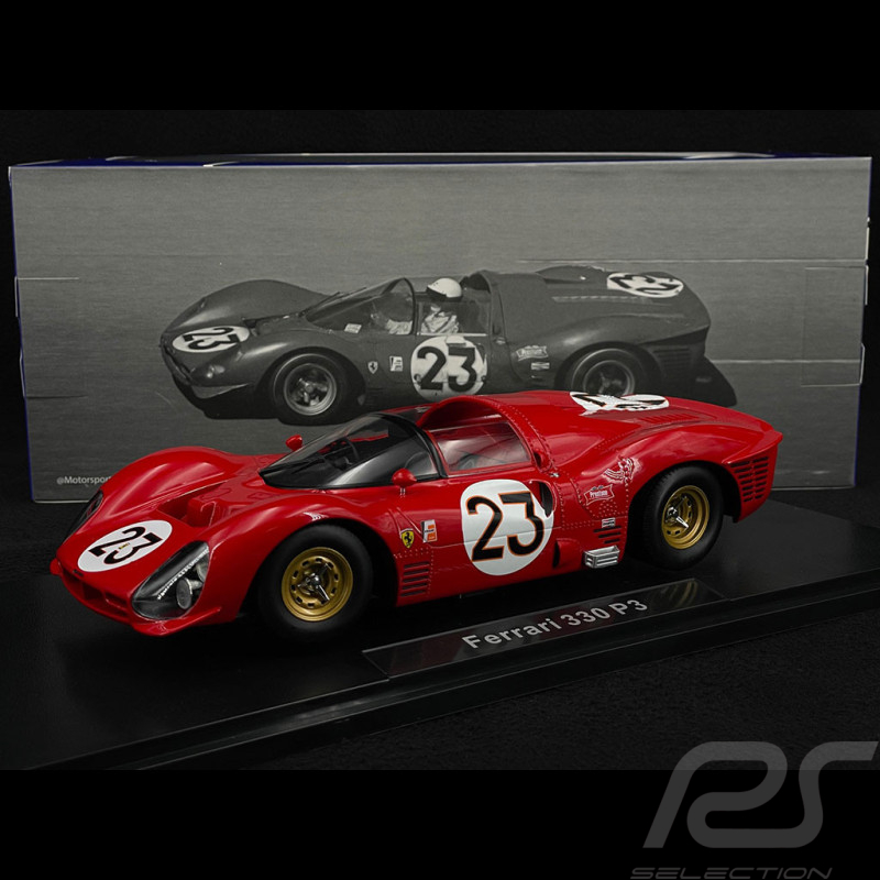 Ferrari 330 P3 Spider n° 23 Vainqueur 24h Daytona 1967 1/18 Werk83 W18021003
