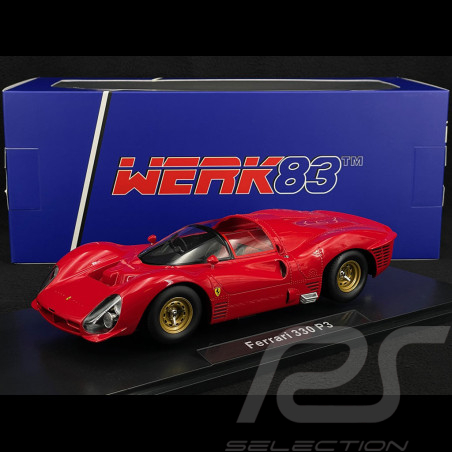 Ferrari 330 P3 Spider 1966 Rot Rosso Corsa 1/18 Werk83 W18021002
