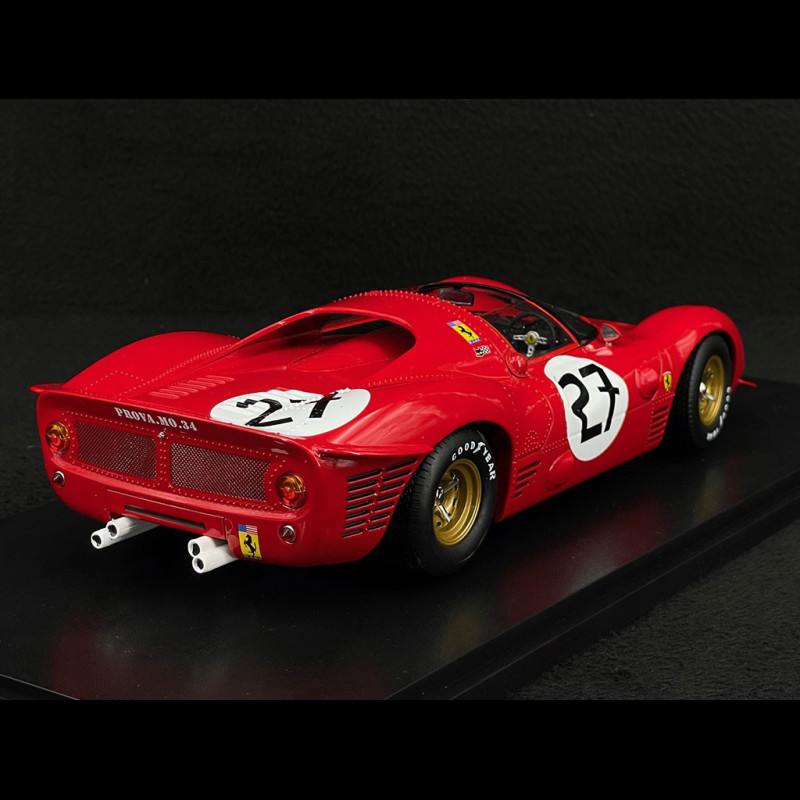 Ferrari 330 P3 Spider n° 27 24h Le Mans 1966 1/18 Werk83 W18021001