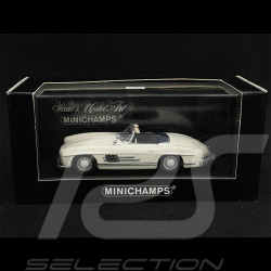 Mercedez-Benz 300 SL Roadster 1957 Blanc 1/43 Minichamps 400039031