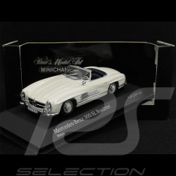 Mercedez-Benz 300 SL Roadster 1957 Blanc 1/43 Minichamps 400039031