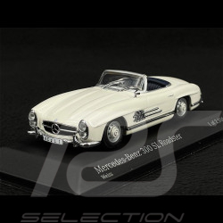 Mercedez-Benz 300 SL Roadster 1957 Blanc 1/43 Minichamps 400039031