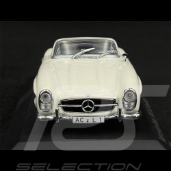 Mercedez-Benz 300 SL Roadster 1957 Blanc 1/43 Minichamps 400039031