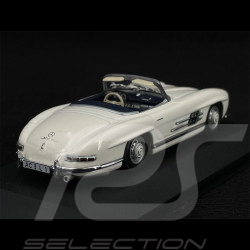 Mercedez-Benz 300 SL Roadster 1957 Blanc 1/43 Minichamps 400039031