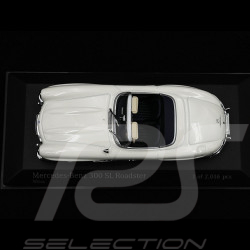 Mercedez-Benz 300 SL Roadster 1957 Blanc 1/43 Minichamps 400039031