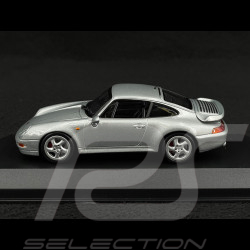Porsche 911 Turbo S Type 993 1995 Argent 1/43 Minichamps 940069205