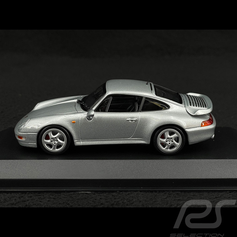 Porsche 911 Turbo S Type 993 1995 Argent 1/43 Minichamps 940069205