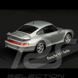 Porsche 911 Turbo S Type 993 1995 Argent 1/43 Minichamps 940069205