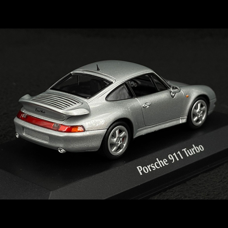 Modèle réduit Porsche 911 Turbo S (993) – 1995 – Dark Red Metallic