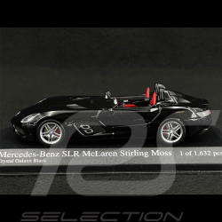 Mercedes-Benz SLR McLaren Stirling Moss 2009 Crystal Galaxit Black 1/43 Minichamps 400038400