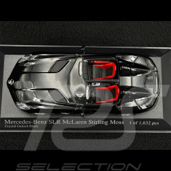 Mercedes-Benz SLR McLaren Stirling Moss 2009 Crystal Galaxit Black 1/43 Minichamps 400038400