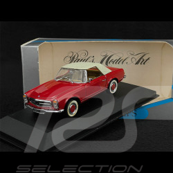 Mercedes-Benz 280 SL Cabriolet Soft Top 1969 Rot Metallic 1/43 Minichamps 032241