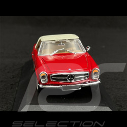 Mercedes-Benz 280 SL Cabriolet Soft Top 1969 Rot Metallic 1/43 Minichamps 032241