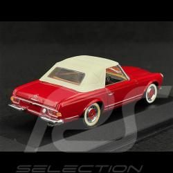 Mercedes-Benz 280 SL Cabriolet Soft Top 1969 Rot Metallic 1/43 Minichamps 032241