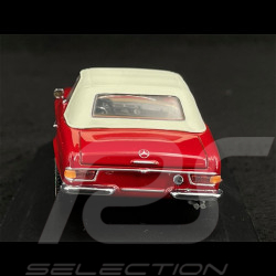 Mercedes-Benz 280 SL Cabriolet Soft Top 1969 Rot Metallic 1/43 Minichamps 032241