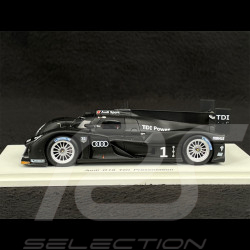 Audi R18 TDI Presentation 2010 Noir Mat 1/43 Spark S2515