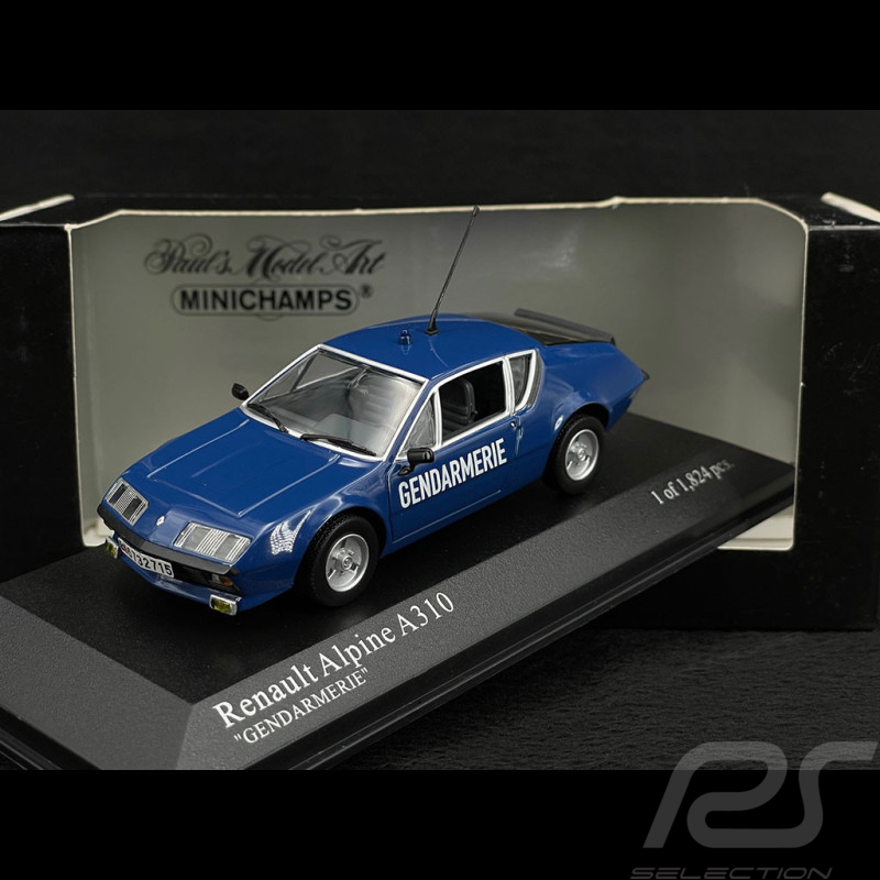 Renault Alpine A310 1974 Gendarmerie 1/43 Minichamps 400113590