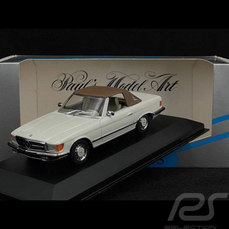 Mercedes-Benz 350 SL Cabriolet 1970 Beige 1/43 Minichamps 430033440