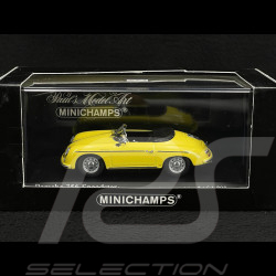 Porsche 356 A Speedster 1956 Condor Yellow 1/43 Minichamps 430065535