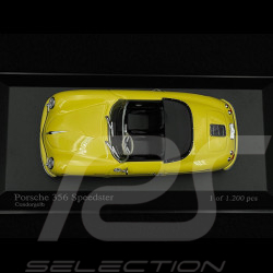 Porsche 356 A Speedster 1956 Condor Yellow 1/43 Minichamps 430065535