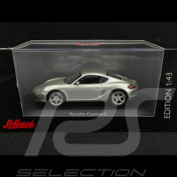 Porsche Cayman S 2009 Gris Argent 1/43 Schuco 07301