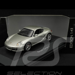 Porsche Cayman S 2009 Silber Grey 1/43 Schuco 07301
