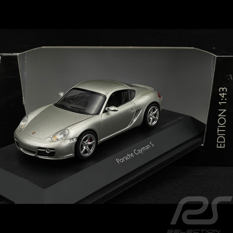 Porsche Cayman S 2009 Silber Grey 1/43 Schuco 07301