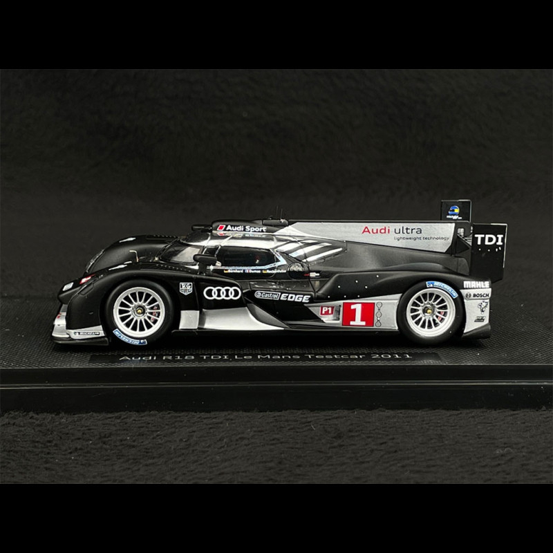 Audi R18 TDI n° 1 24h Le Mans Test Car 2011 1/43 Spark 502.11.001.13