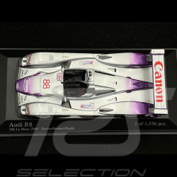 Audi R8 n° 88 2. 24h Le Mans 2004 1/43 Minichamps 400041388