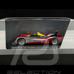 Audi R15 TDI n° 7 3ème 24h Le Mans 2010 1/43 Spark 5021000233