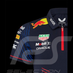 Polo Red Bull Racing F1 Team Verstappen Pérez Night Sky Bleu Foncé TF2645 - Femme