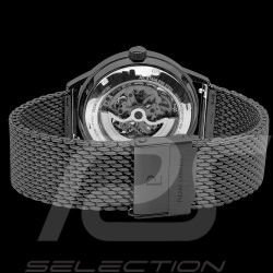 Automatic Watch Pierre Lannier Paddock Made in France Metal bracelet Black / Red 338A449