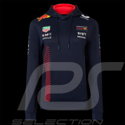 Sweatshirt Red Bull Racing F1 Team Verstappen Pérez Night Sky Bleu Foncé TF2648 - Femme