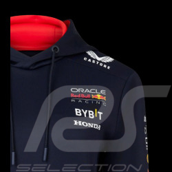 Sweatshirt Red Bull Racing F1 Team Verstappen Pérez Night Sky Bleu Foncé TF2648 - Femme