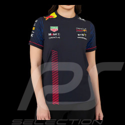 Red Bull T-Shirt F1 Team Verstappen Pérez Night Sky Dunkelblau TF2644 - Damen