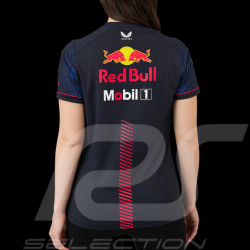 T-shirt Red Bull Racing F1 Team Verstappen Pérez Night Sky Bleu Foncé TF2644 - Femme